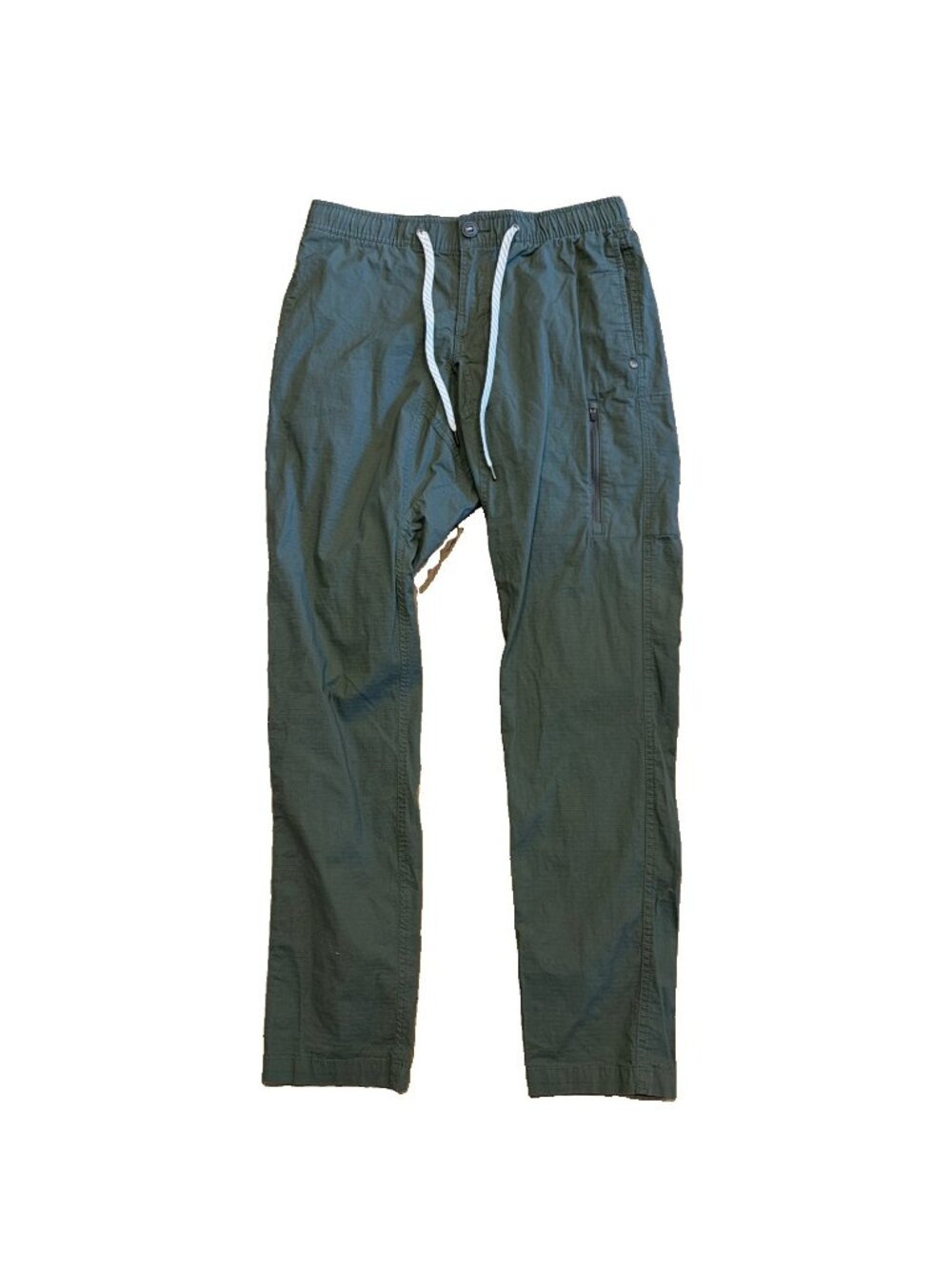 Vuori Ripstop Climber Pants Mens Medium Dark Olive Green Stretch Cotton Pants